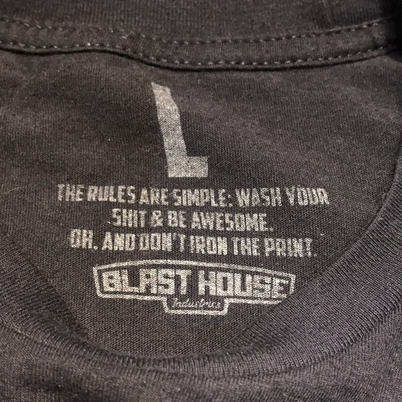 Blast House Industries size Large short sleeve tee shirt - Picture 4 of 5